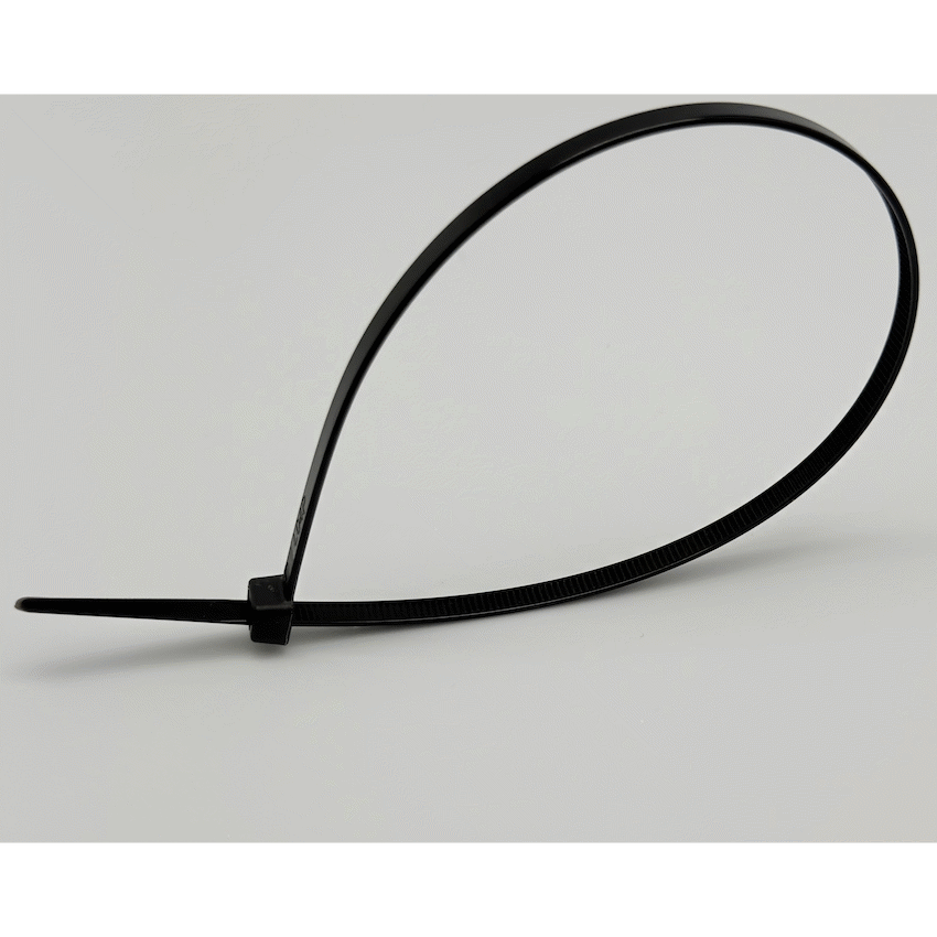 Ellies Cable Tie 4.8mm X 300mm - 50 PACK SIZE - BK