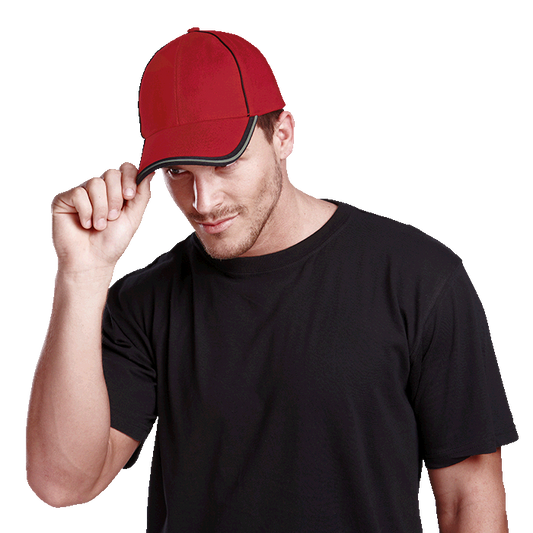 6 Panel Reflective Edge Cap
