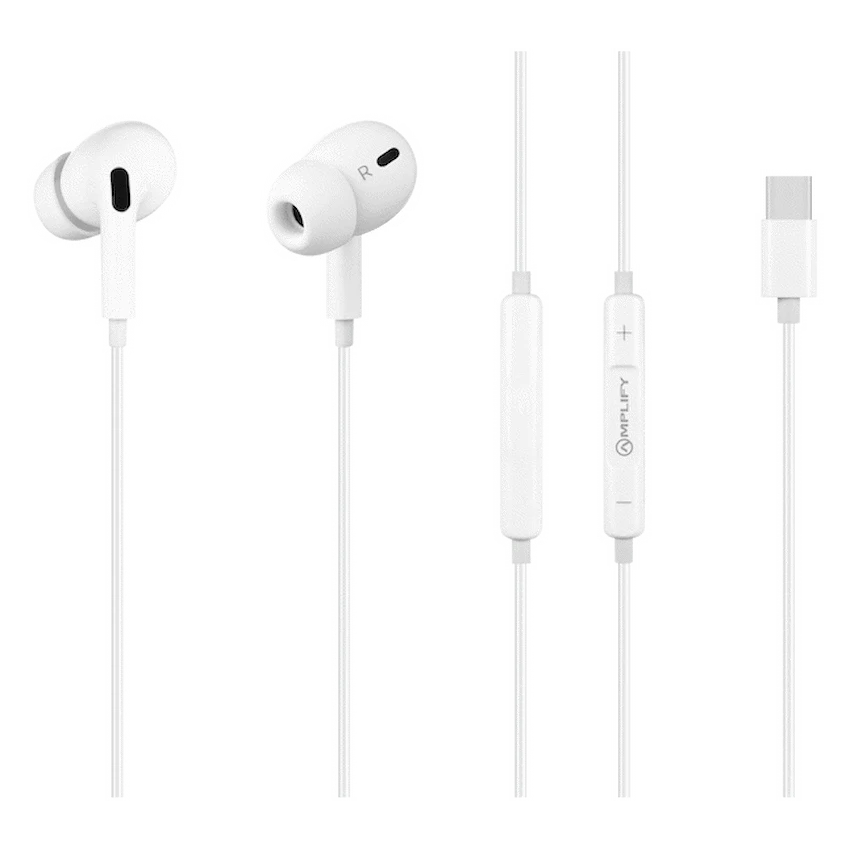 Amplify Soundlink  Type-C Earphone - White