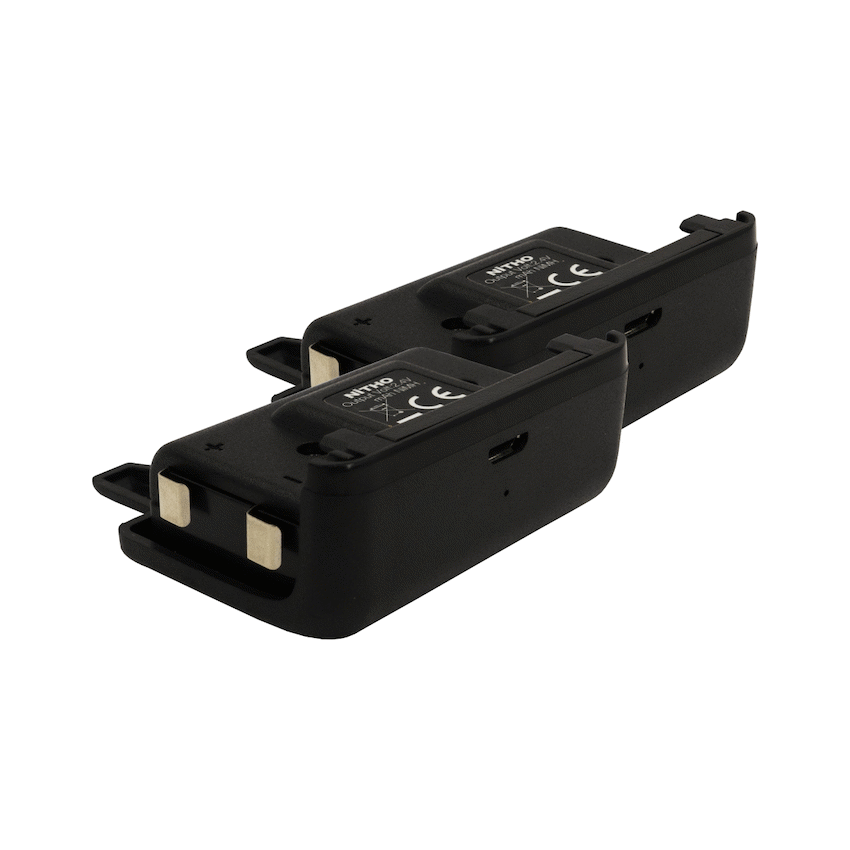 Nitho XB1 TWIN BATTERY PACKS  2x 18 hours 2x Battery packs up to 18h with 3m charge