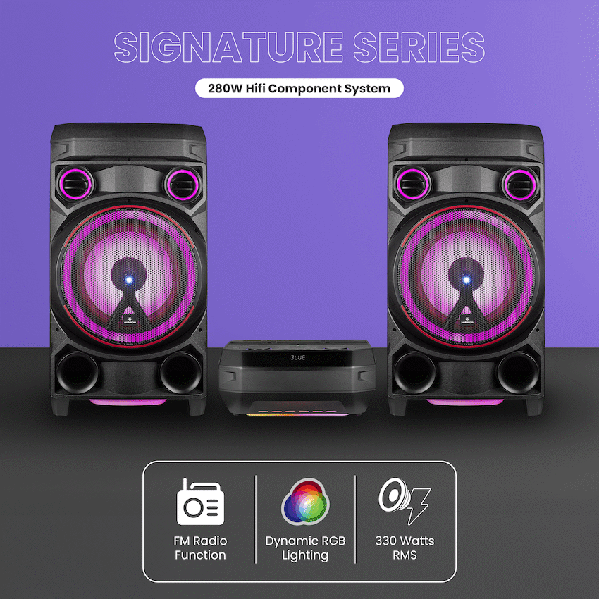 Volkano Signature Series 280W Hifi Component System