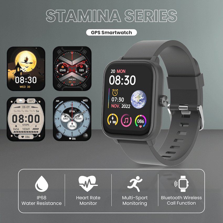 Volkano Stamina Series GPS Smart Watch
