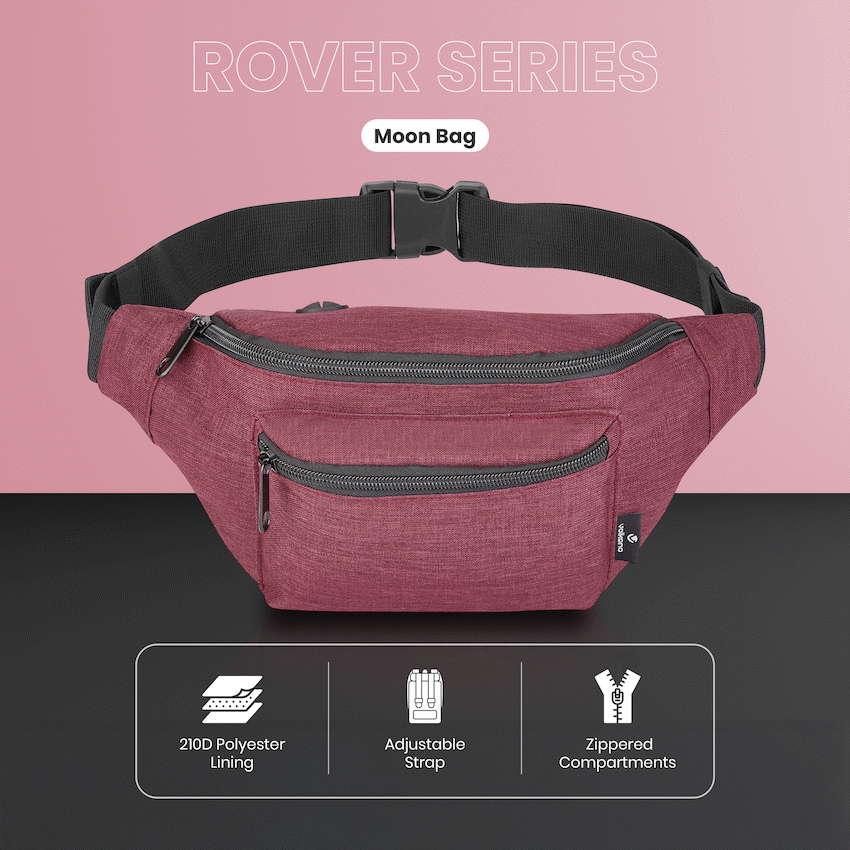 Volkano Rover Moon Bag - Red