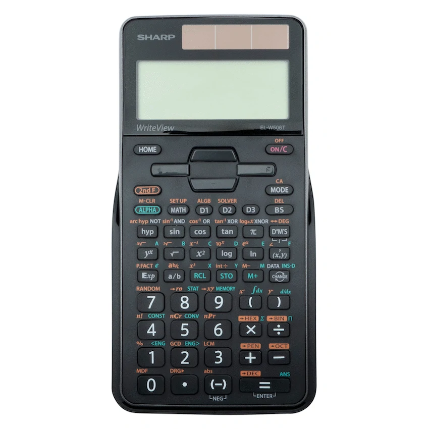 Sharp EL-W506T-BGY Scientific Calculator - 640 functions