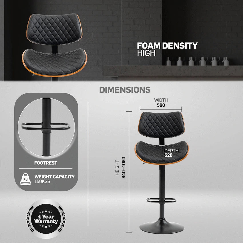 Everfurn Ava Barstool - Single