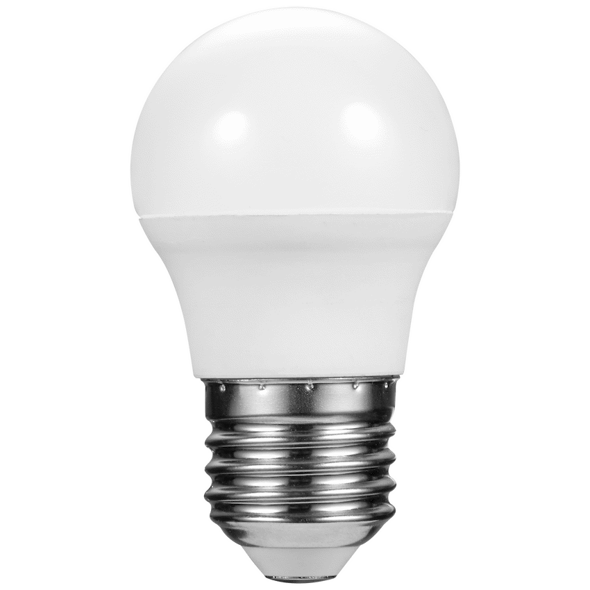 Switched 5w Golfball LED Light Bulb E27 Cool White