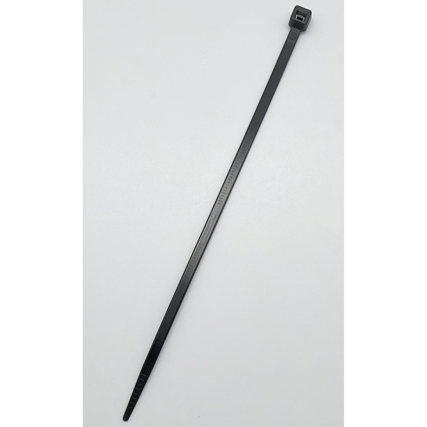 Ellies Cable Tie 3.6mm X 150mm -  100 PACK SIZE - BK
