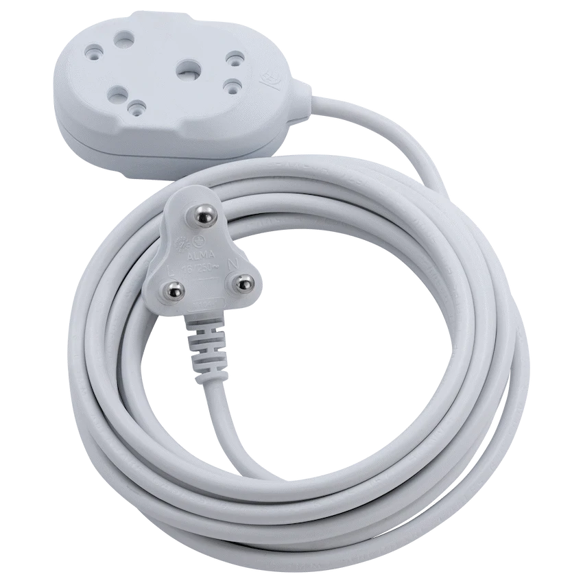Ellies Back-to-Back Heavy-Duty Extension Lead - 3m