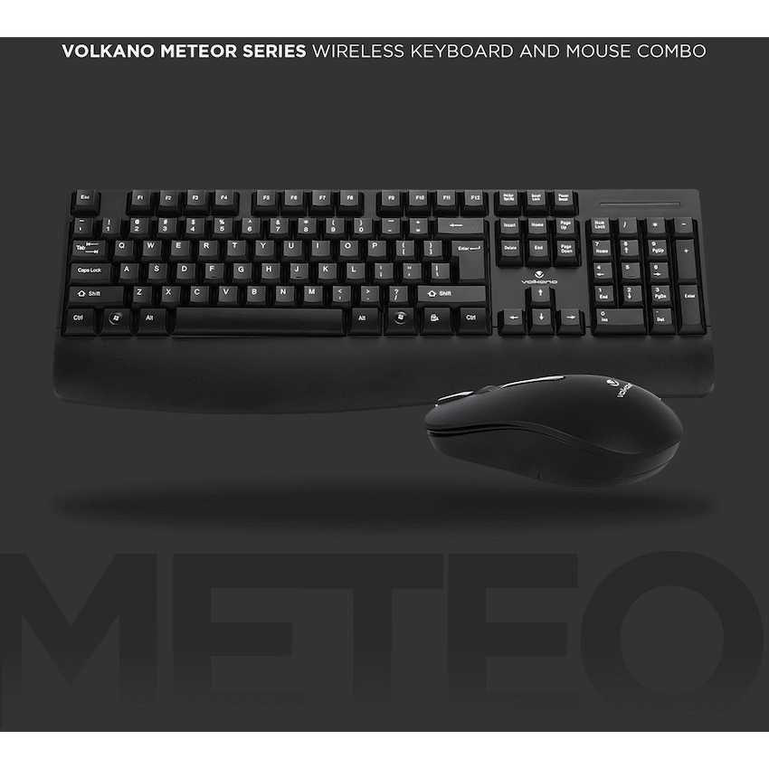 Volkano Meteor Wireless Keyboard and Mouse Combo