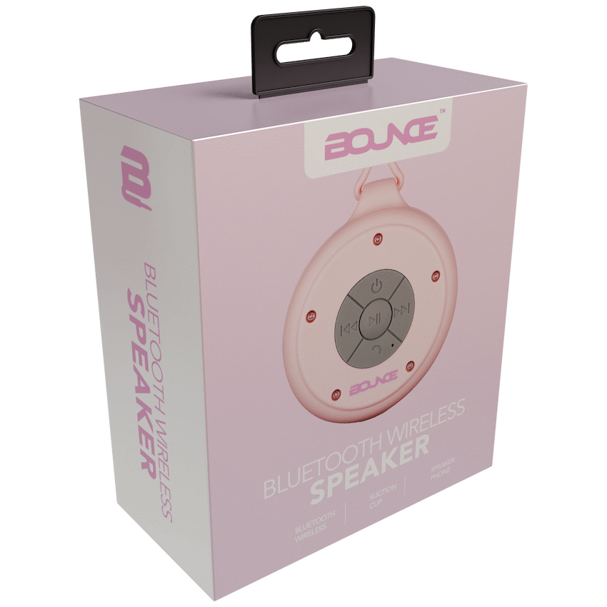 Bounce Maui Series Portable Bluetooth Speaker  - Pink