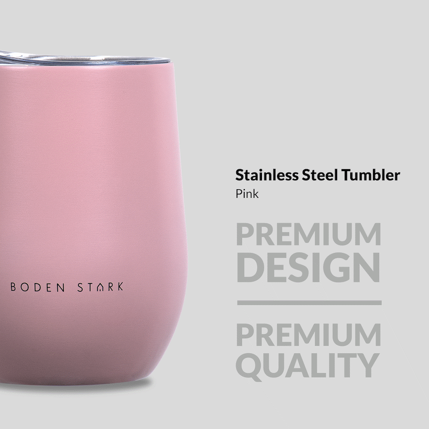 Boden Stark Tumbler 350ml Pink