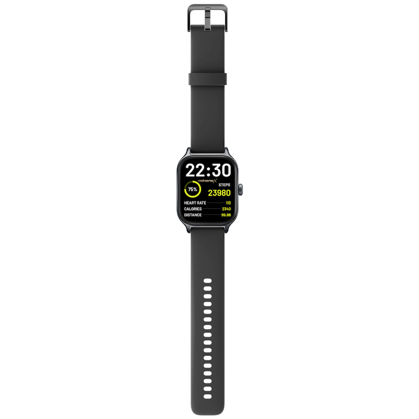 VolkanoX Kronis Series GPS Smartwatch - Black