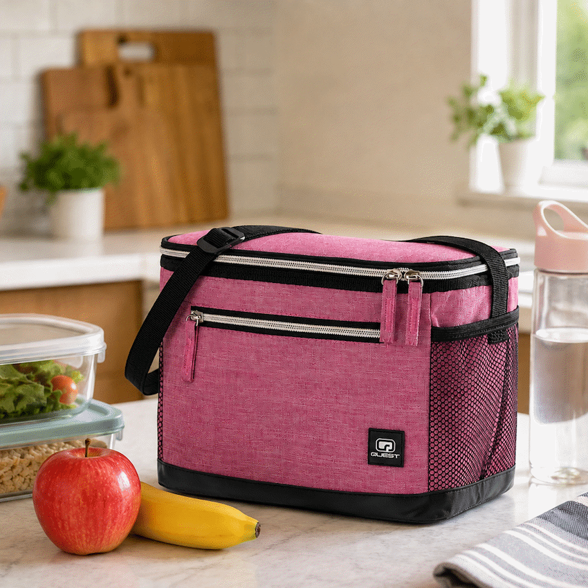 Quest Pollo Lunch Cooler - Pink