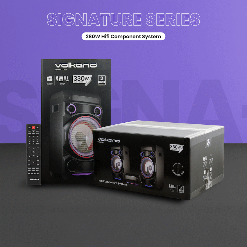 Volkano Signature Series 280W Hifi Component System
