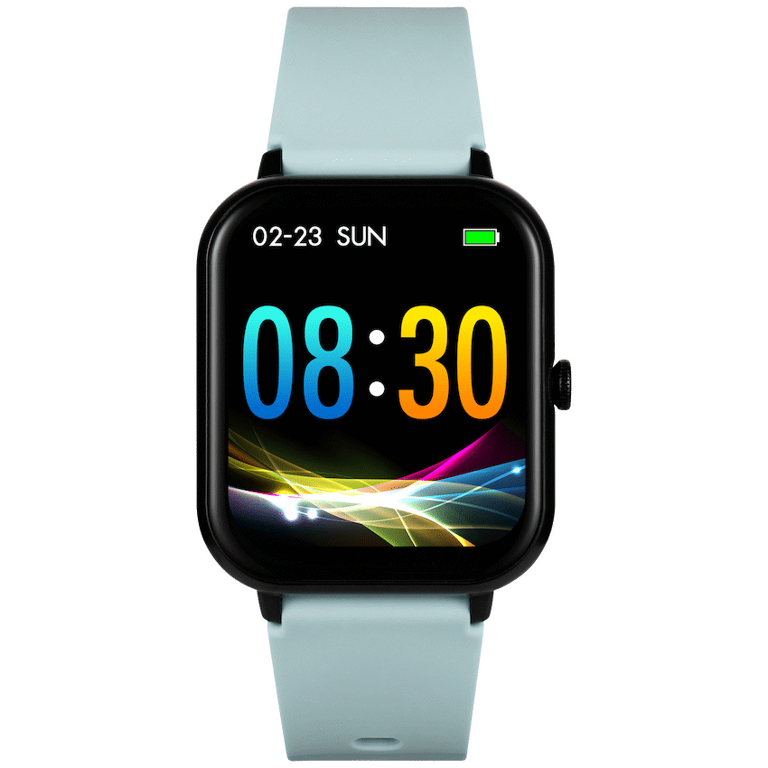 Volkano Chroma Series Smartwatch with Teal Strap