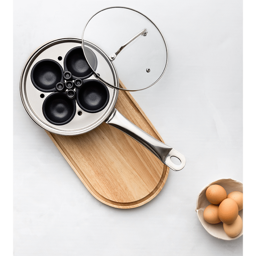 Legend Prof Chef 20cm 4 cup Egg Poacher