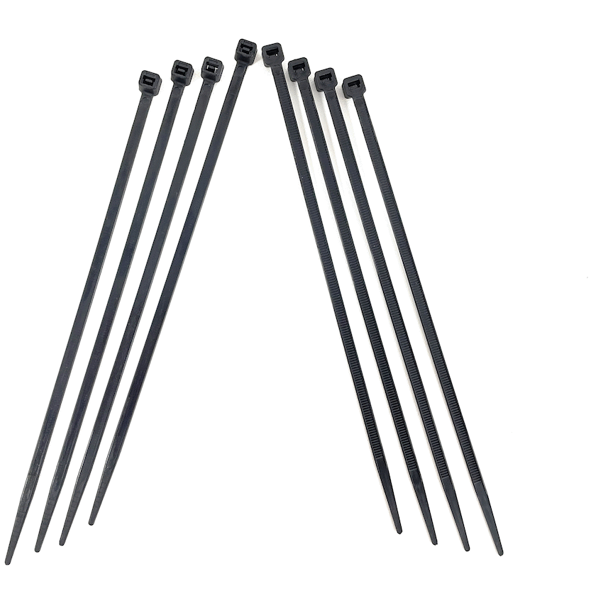Ellies Cable Tie 3.6mm X 150mm -  20 PACK SIZE - BK