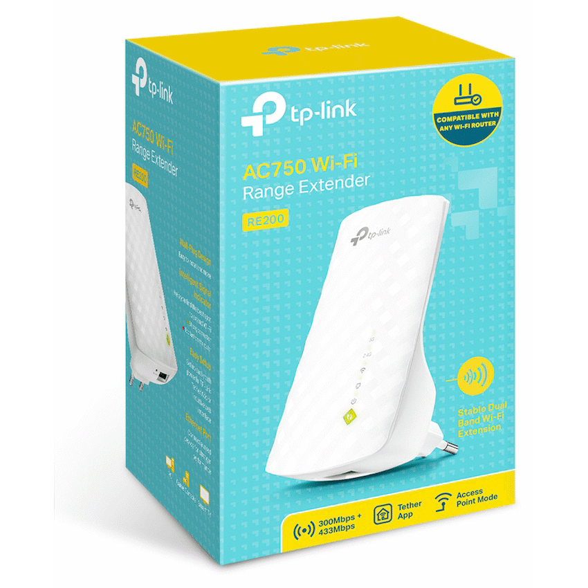 TP-Link RE200 AC750 Wi-Fi Range Extender
