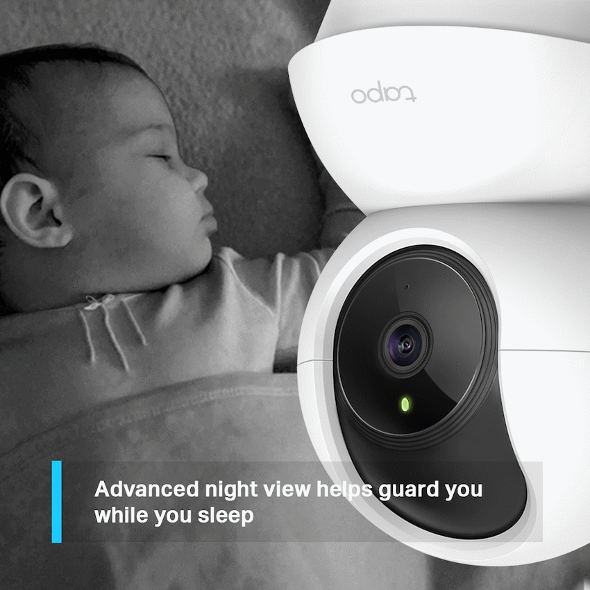 TP-Link Tapo TC70 1080P Pan/Tilt Home Security Wi-Fi Camera