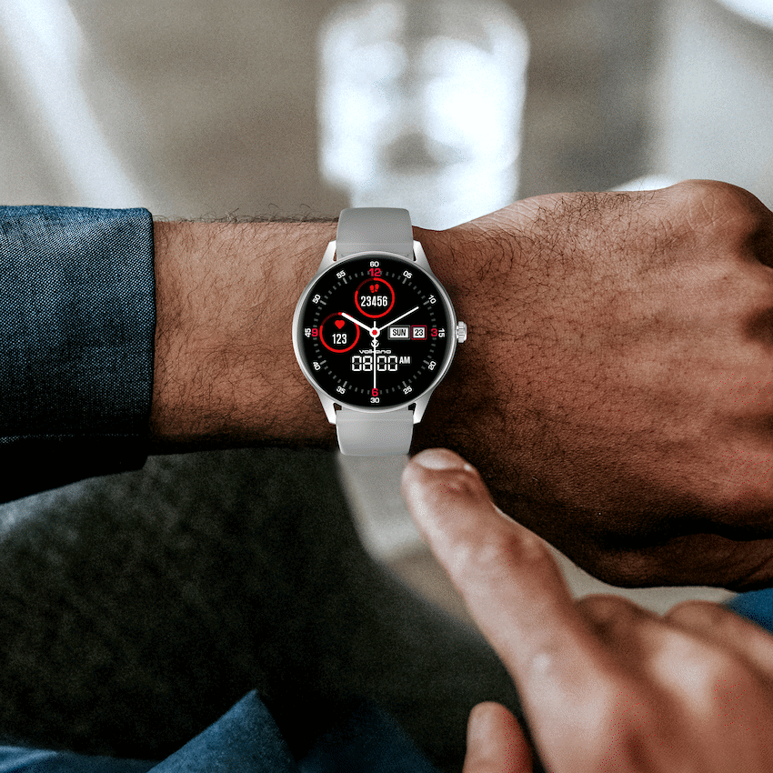 Volkano Soul Series Smart Watch - Silver