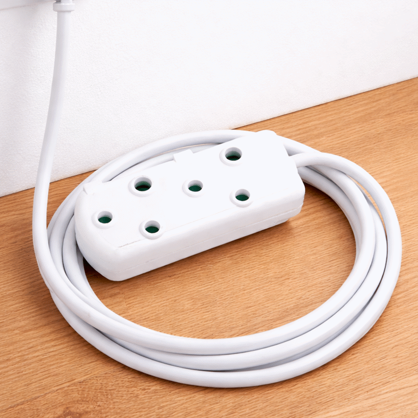 Ellies Side-by-Side Light Duty Extension Lead - 5m