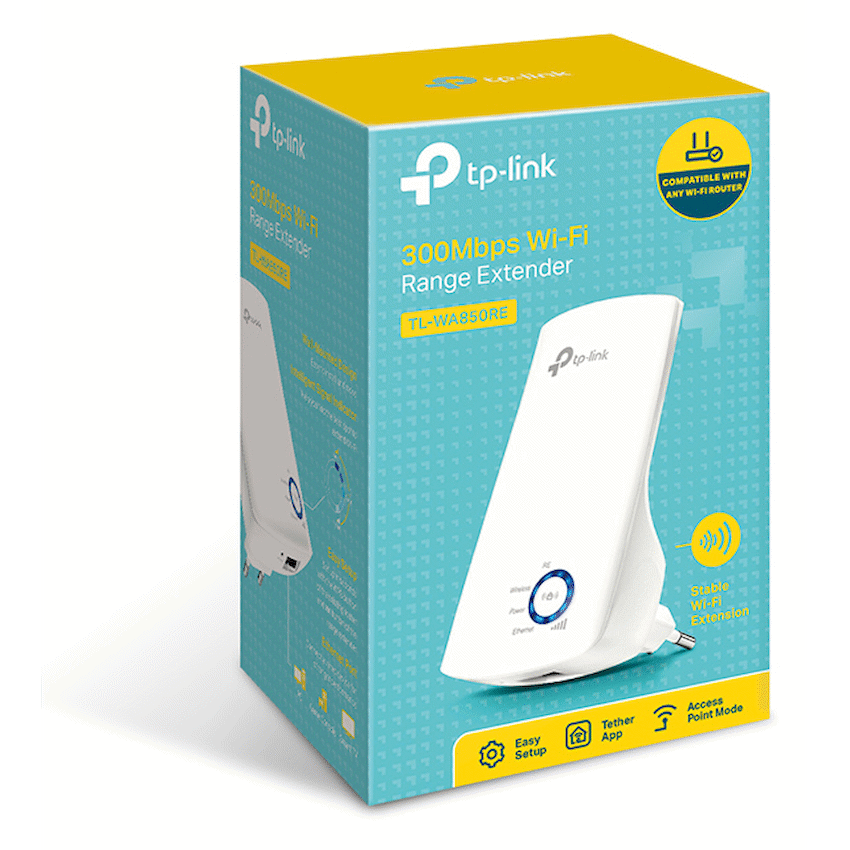 TP-Link TL-WA850RE 300Mbps Wi-Fi Range Extender