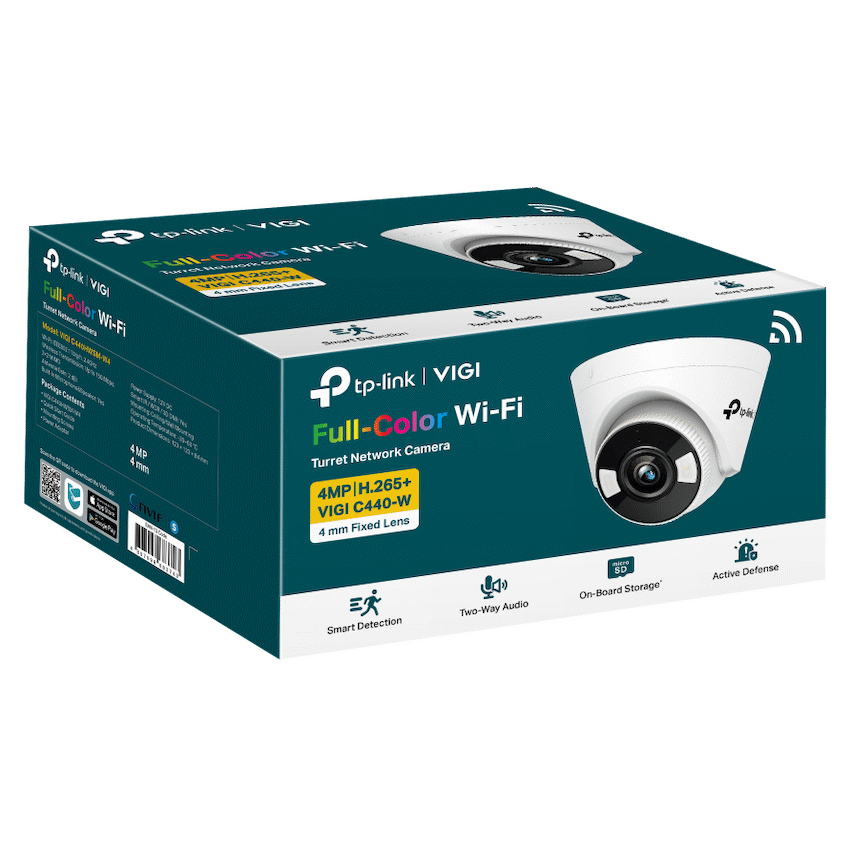 TP-Link Vigi C440 4MP 2.8mm Full-Color Turret Network Camera