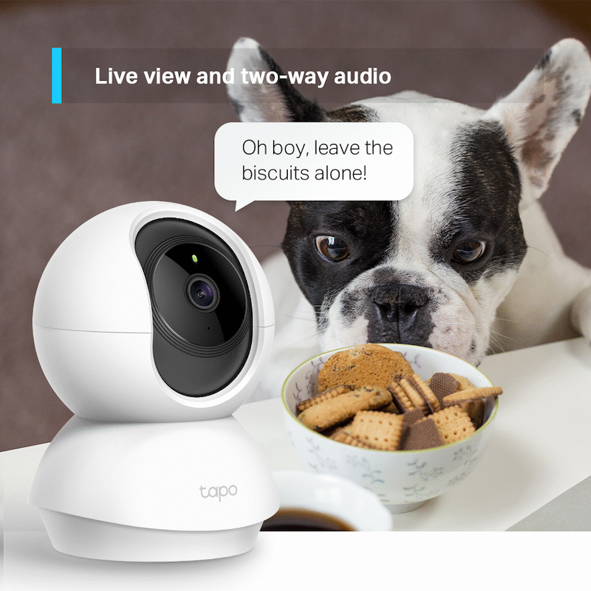 TP-Link Tapo TC70 1080P Pan/Tilt Home Security Wi-Fi Camera