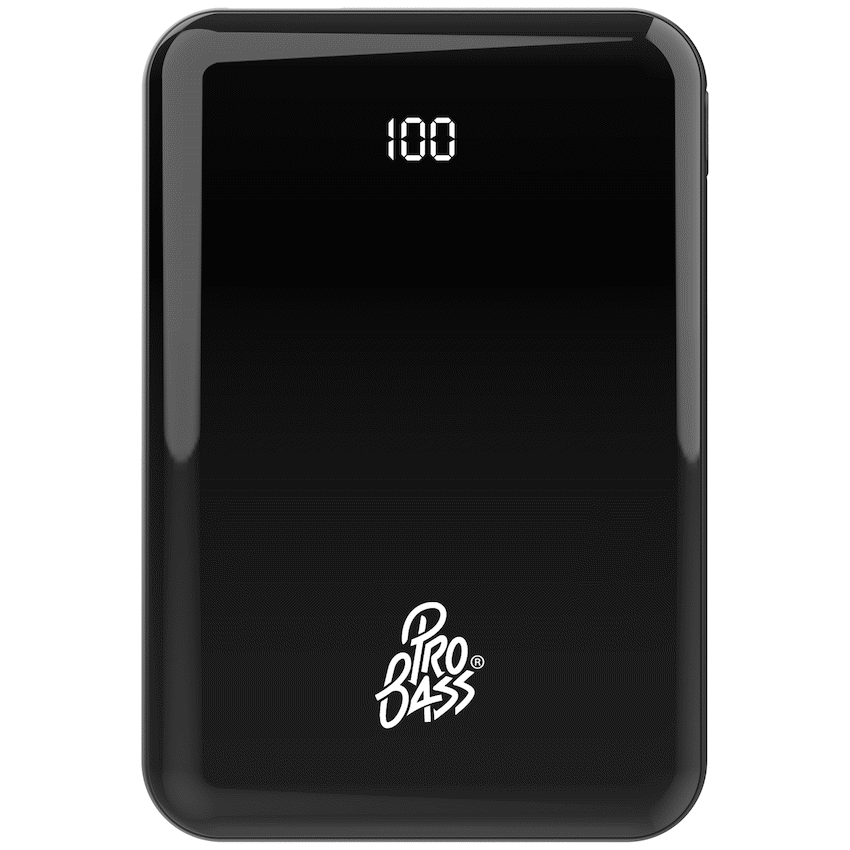 Pro Bass - ChargeMax 2 5000mAh power bank - Black