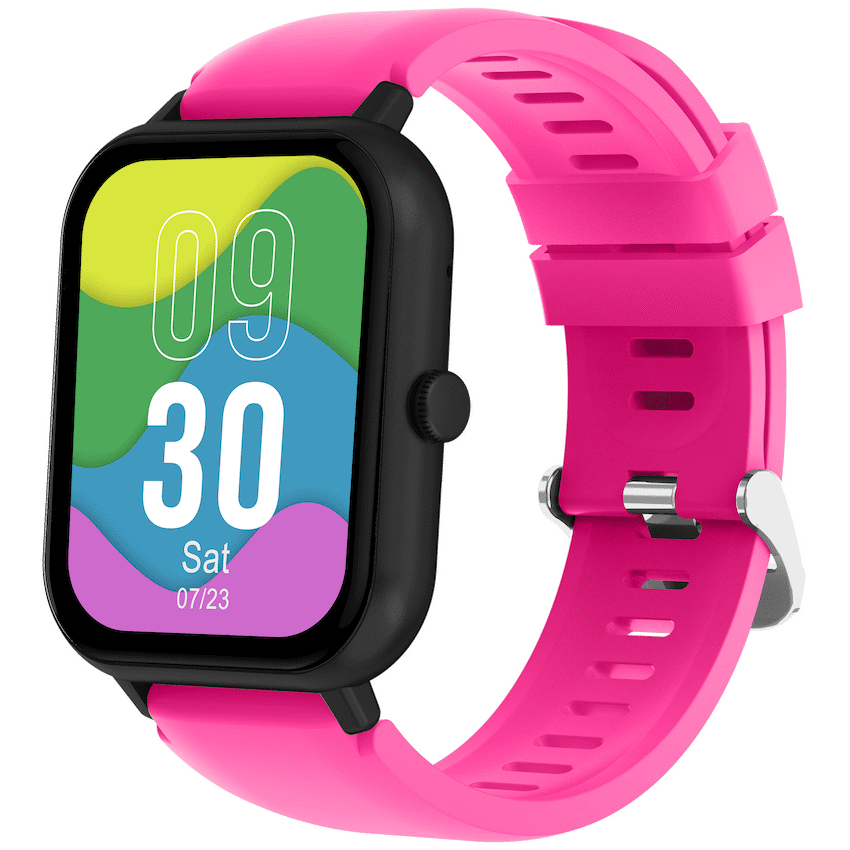 Volkano Chroma Series Smartwatch with Pink Strap