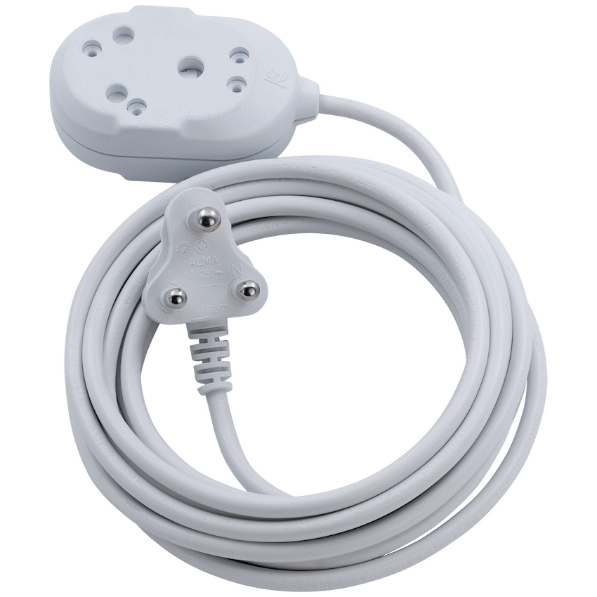 Ellies Back to Back Light Duty Extension Lead-5M