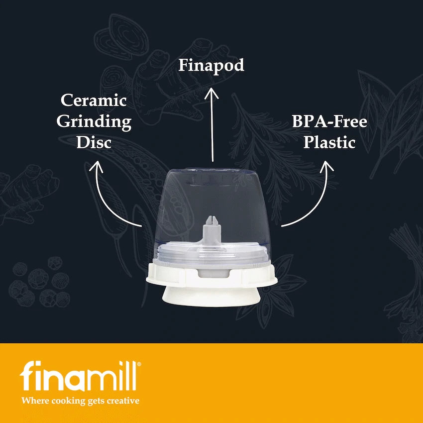Finamill Battery-Operated Grinder - Pink