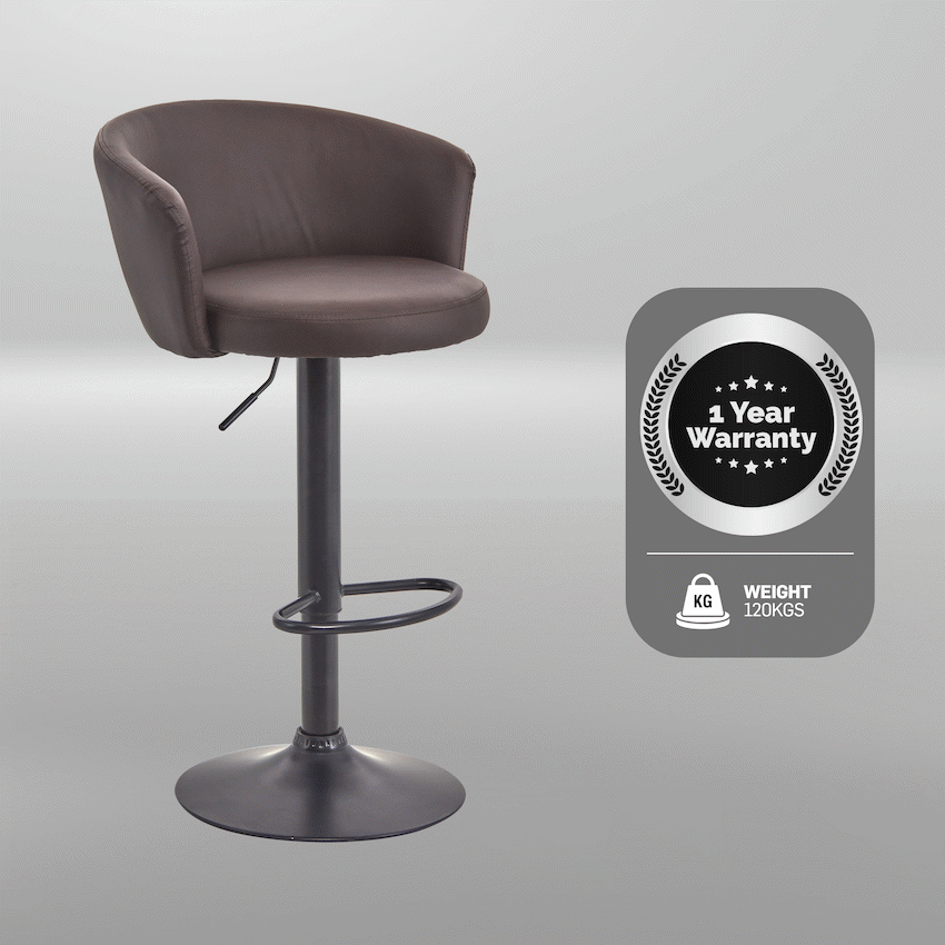 Everfurn Titan Barstool - Brown