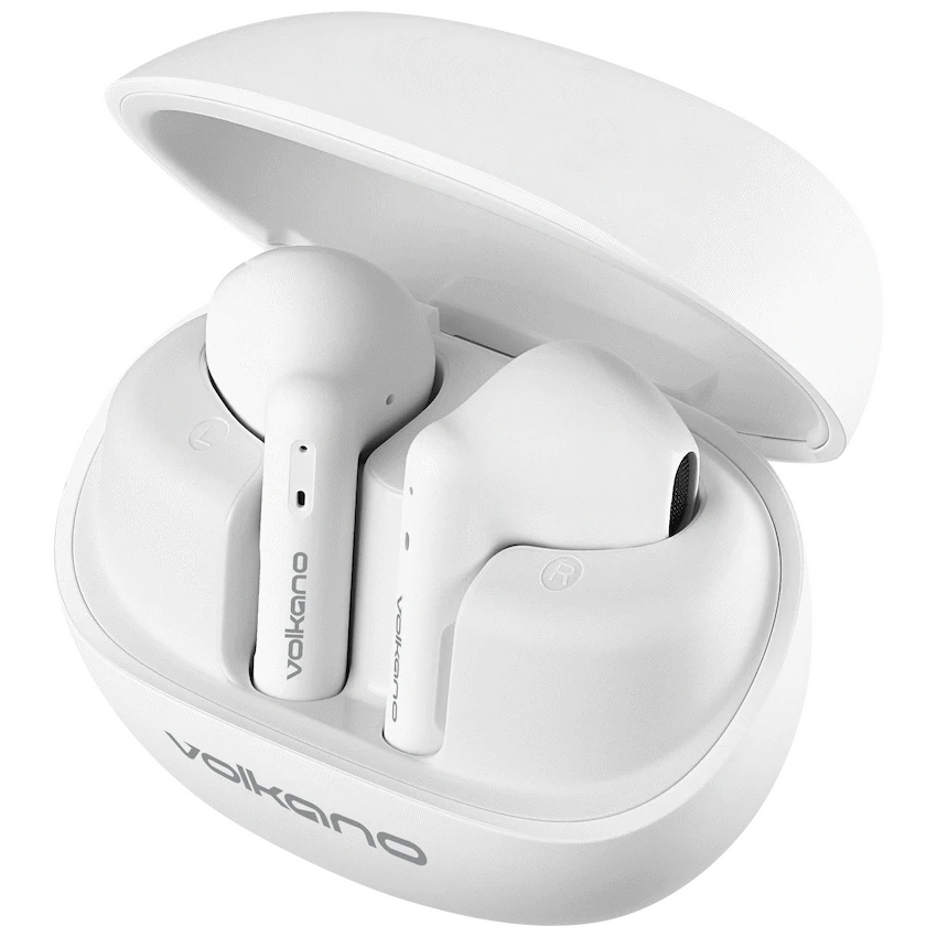 Volkano Buds X3 TWS Earphones with ENC    - White