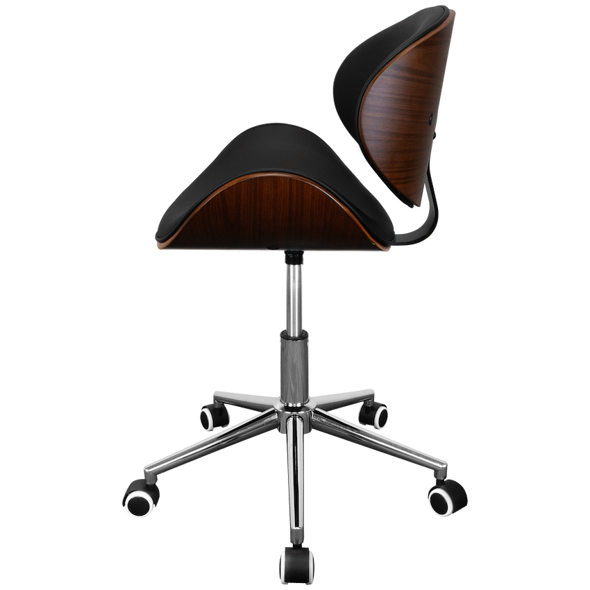 Amos Mid Back Office Chair - Black