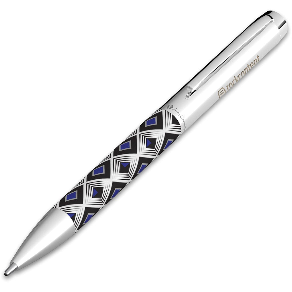 Andy Cartwright Geo Ball Pen - BLUE