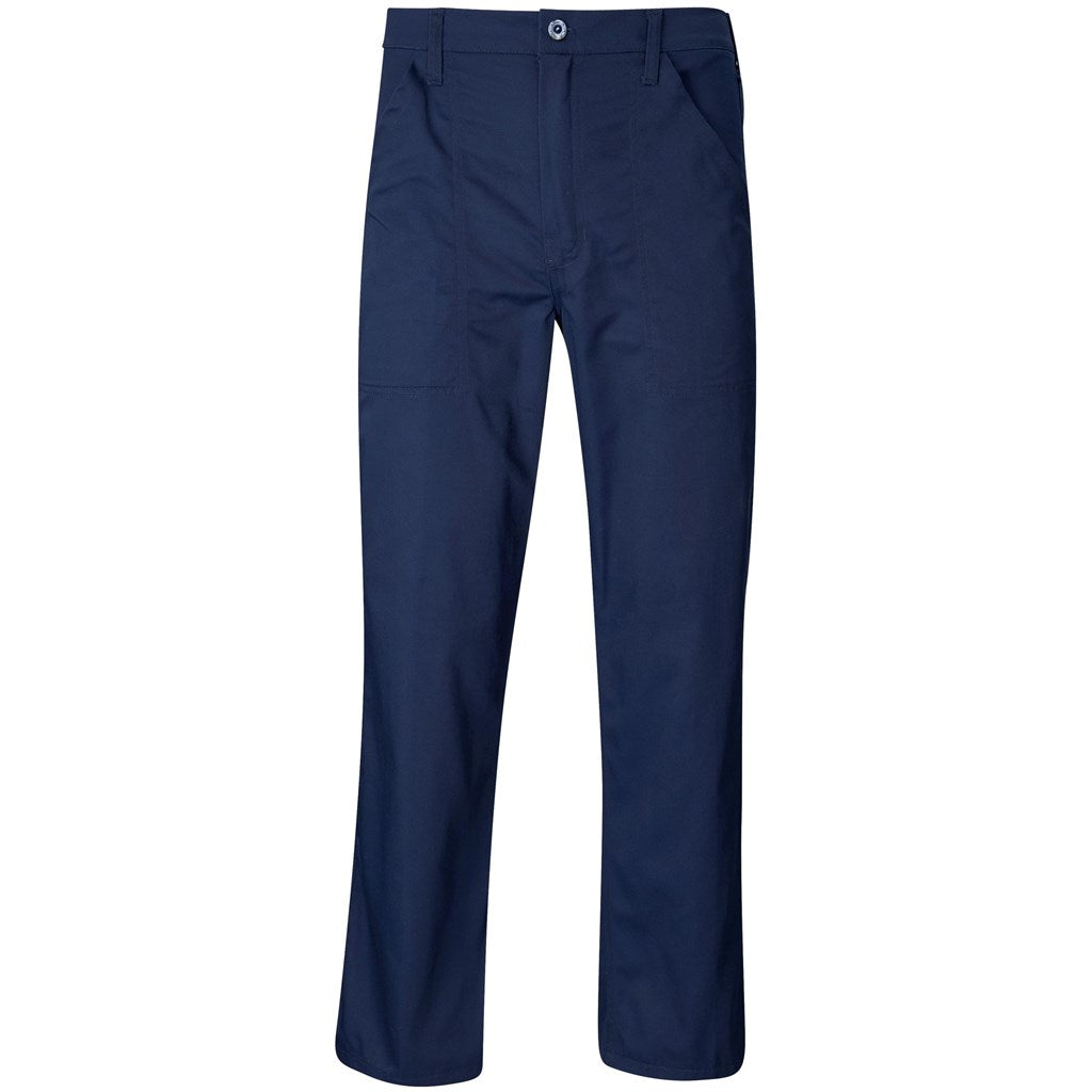 Site Premium Polycotton Pants - NAVY