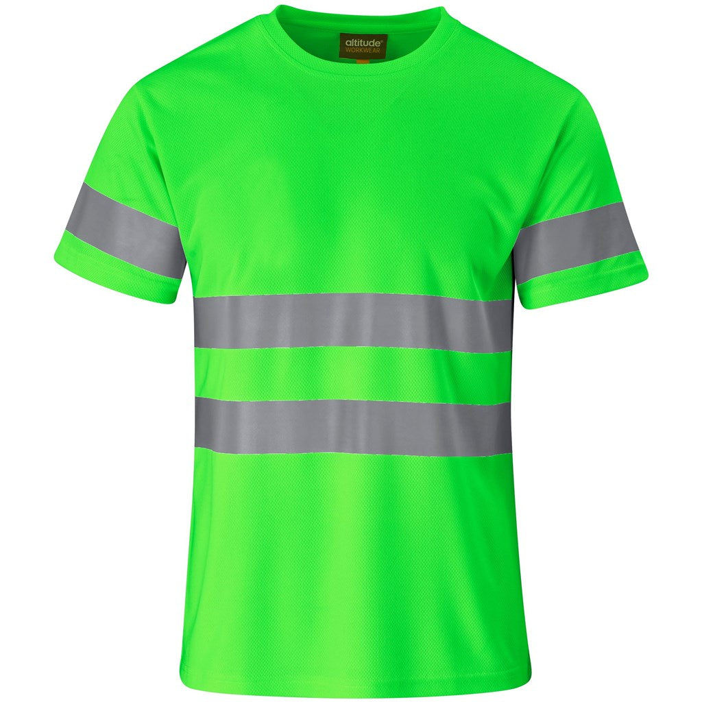 Construction Hi-Viz Reflective T-Shirt - LIME