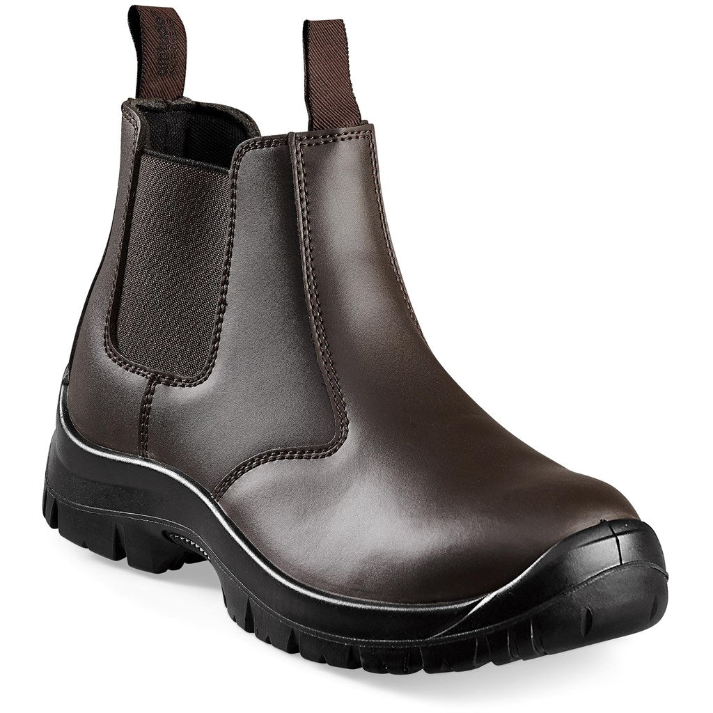 Craftsman Chelsea Boot Steel Toe Cap - BROWN