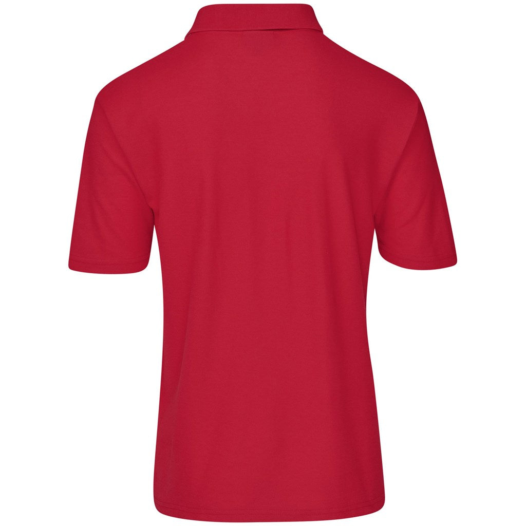 Mens Apex Golf Shirt - Red