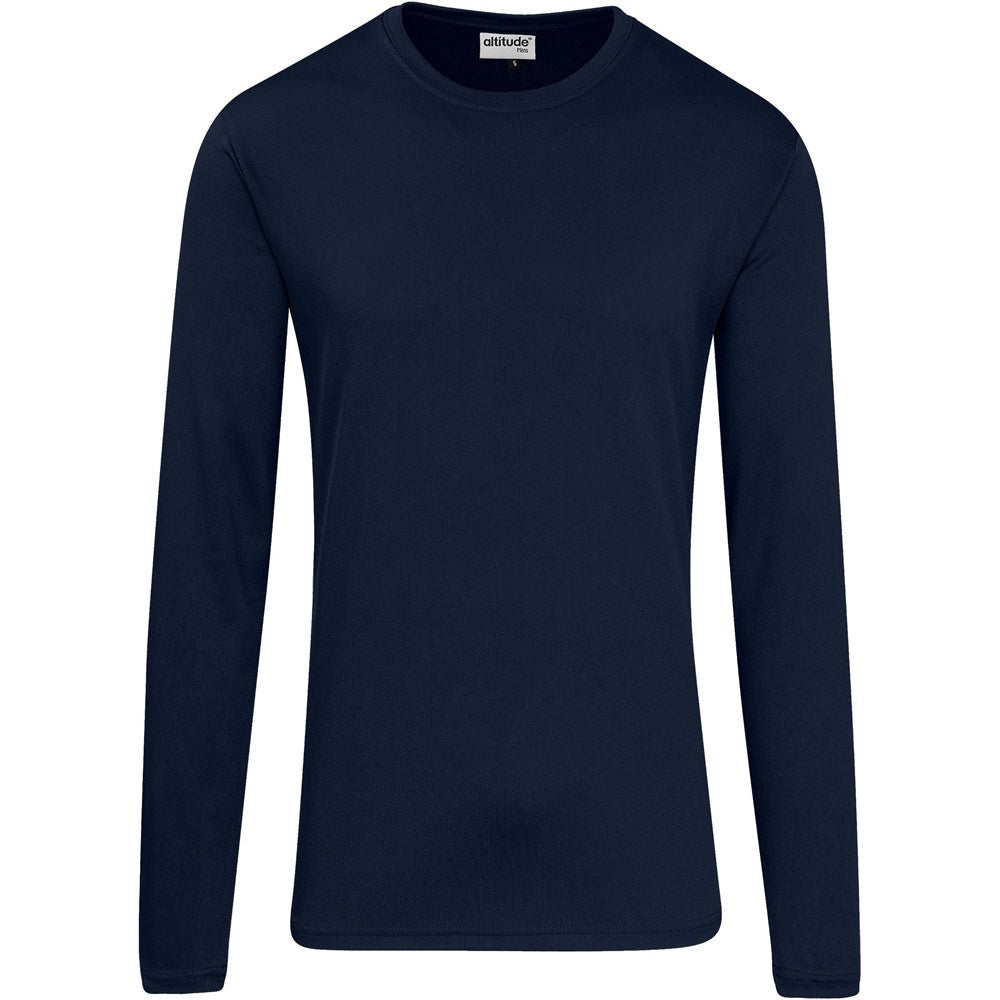 Mens Long Sleeve All Star T-Shirt - NAVY