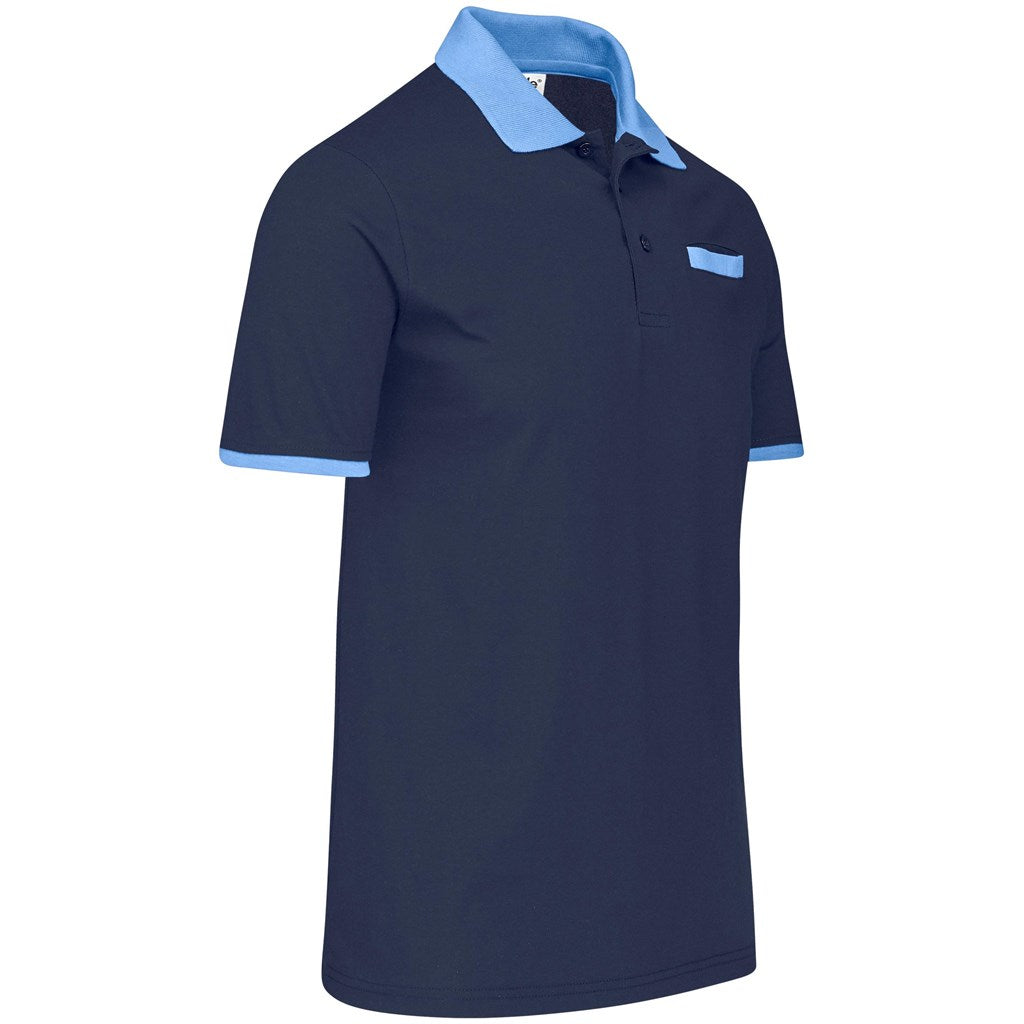 Mens Caliber Golf Shirt - Navy