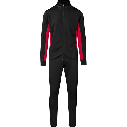 Unisex Championship Tracksuit - Black Red