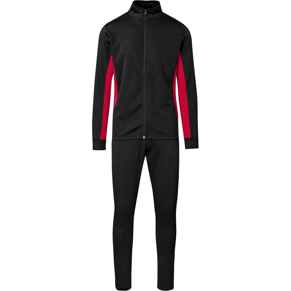 Unisex Championship Tracksuit - BLACK RED