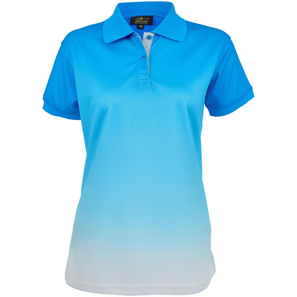 Ladies Dakota Golf Shirt - AQUA