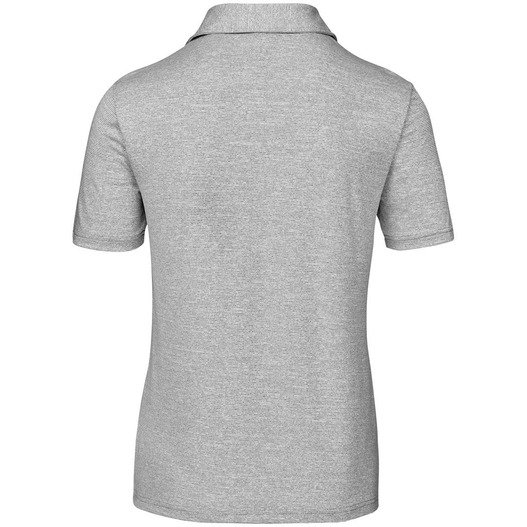 Mens Echo Golf Shirt - Grey