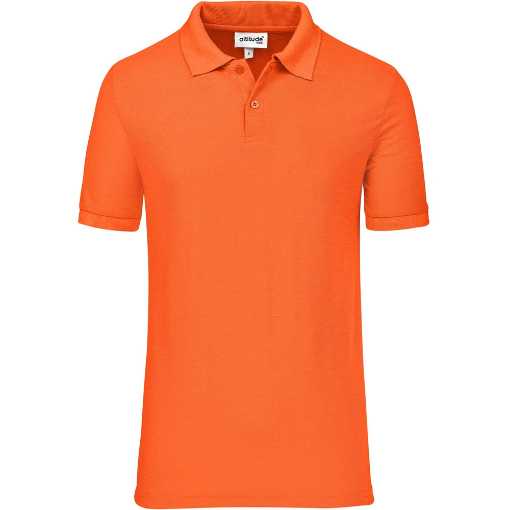 Mens Everyday Golf Shirt - ORANGE