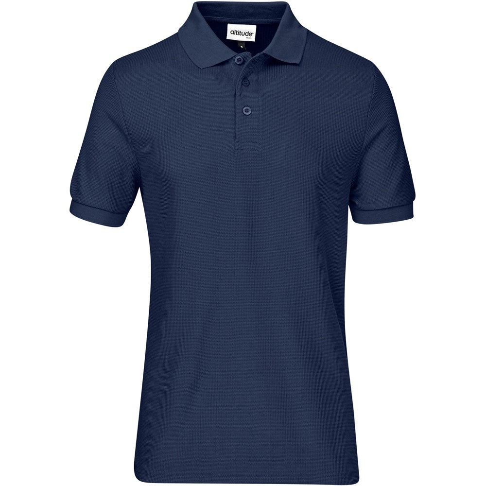 Mens Exhibit Golf Shirt - NAVY
