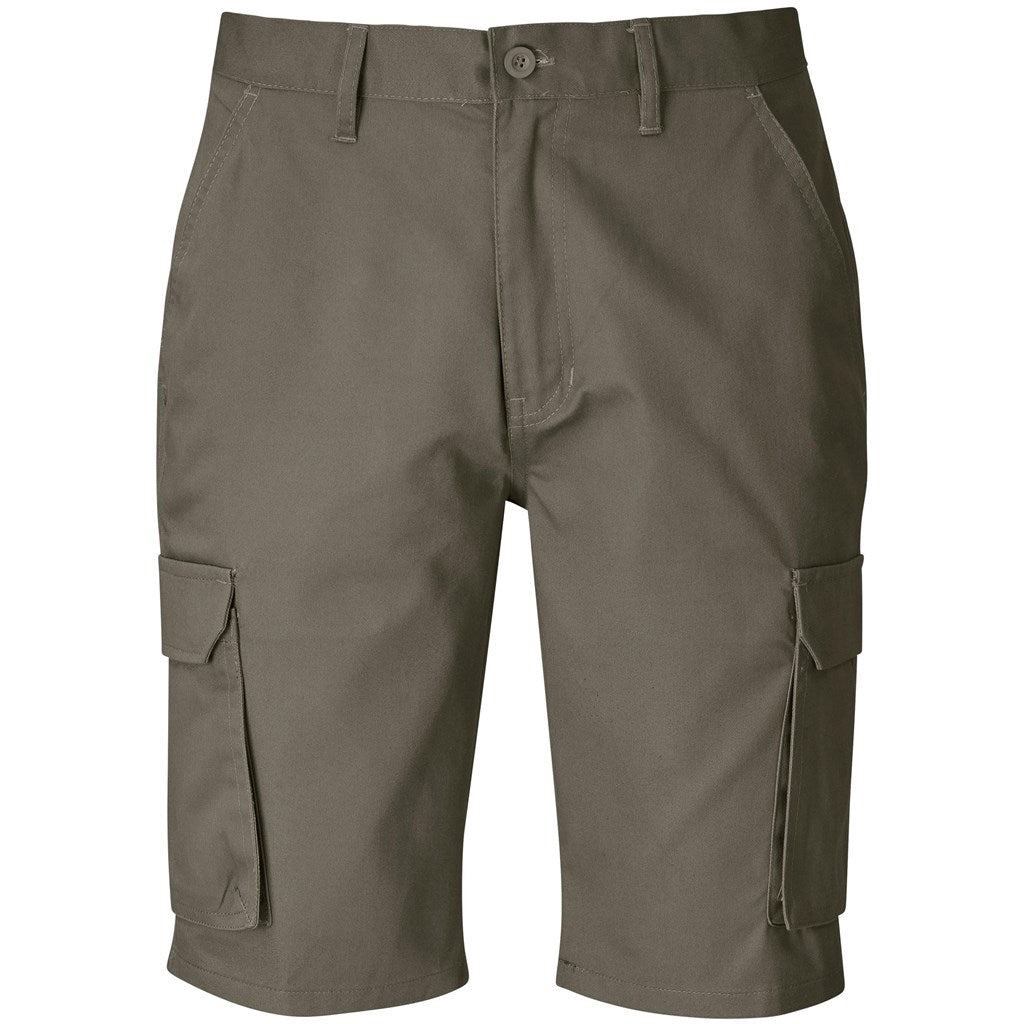 Mens Highlands Cargo Shorts - KHAKI