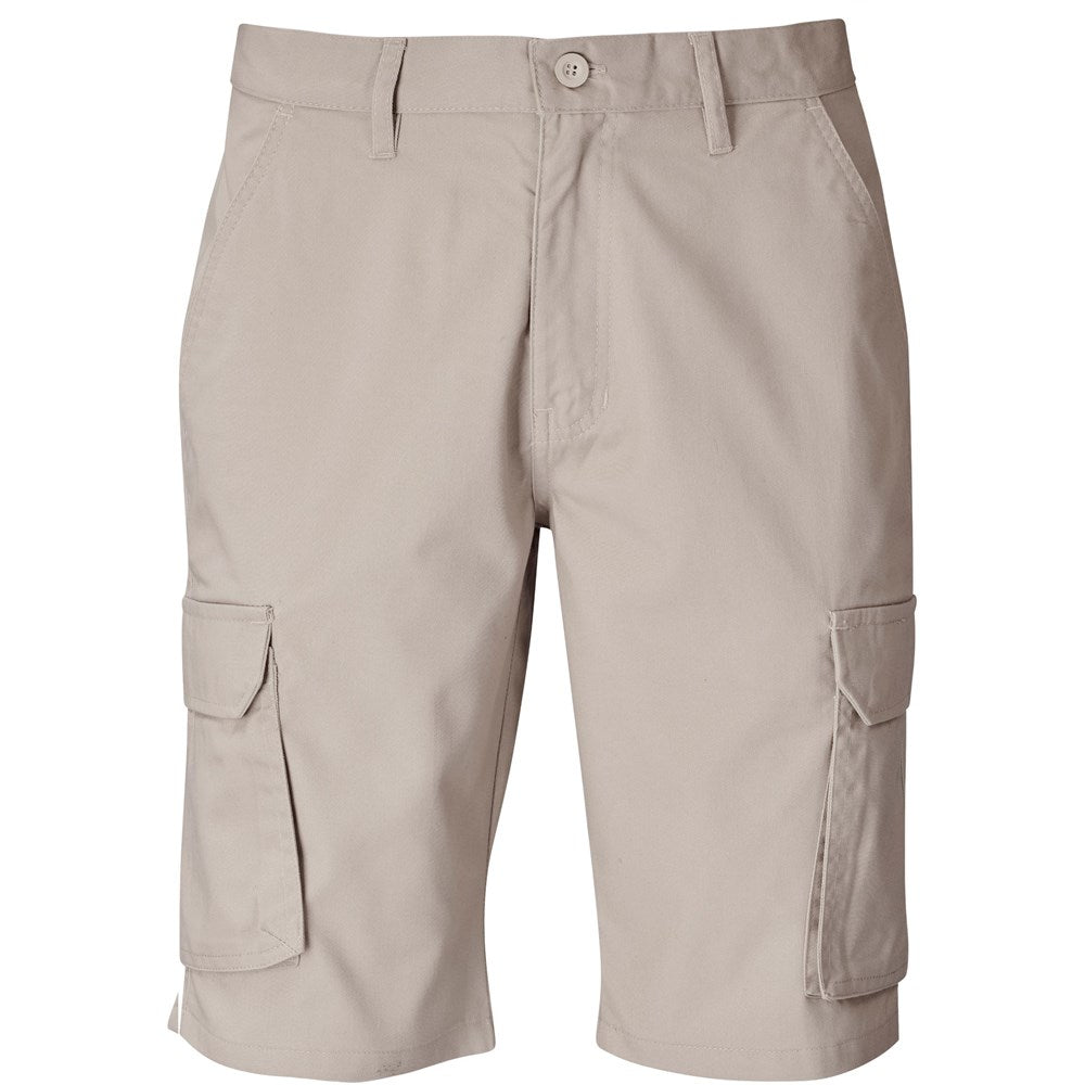 Mens Highlands Cargo Shorts - STONE